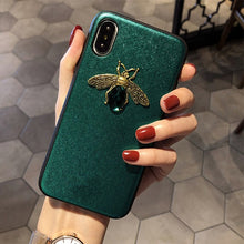 Load image into Gallery viewer, Luxury brand Diamond Bee Glitte Soft Phone Case