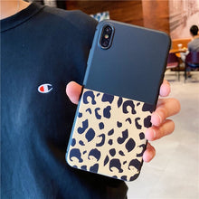 Load image into Gallery viewer, Luxury Leopard Print Retro Phone Cases For iPhone Models