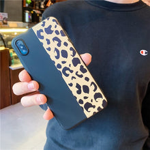 Load image into Gallery viewer, Luxury Leopard Print Retro Phone Cases For iPhone Models