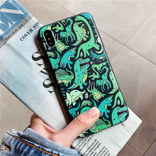 Load image into Gallery viewer, Cartoon Cute Dinosaur Painting Phone Case For Iphone Models