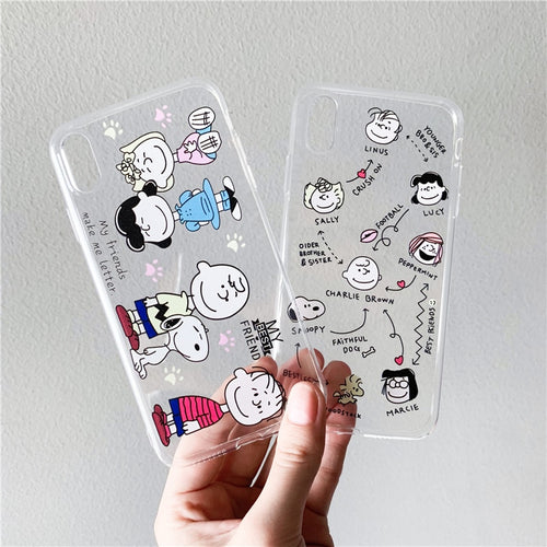 Couple Cartoon Phone Case For Iphone Models