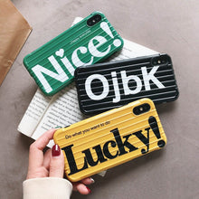 Load image into Gallery viewer, Funny Letter Phone Case For Iphone Models